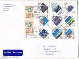 Cover Abroad / Postmark - 26 February 2020 Lower Five Islands, NS - Lettres & Documents