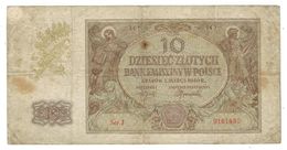 Poland , 10 Zlot. 1940 , Used, See Scan. - Polen