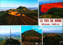 1980s  Deltaplane (Hang Gliding - Deltavliegen) - FRANCE Puy De Dôme - Parachutting