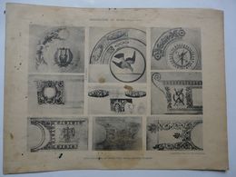 Documents Anciens De La Manufacture Nationale De SEVRES - G. Lechevallier-Chevignard - Planche 31 - Epoque Empire - Sèvres (FRA)