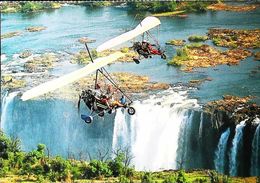 1990s ULM ( Ultralight Aviation - Motorluchtvaartuig ) Au ZIMBABWE (Victoria Falls) - Parachutisme