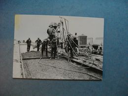 WIERINGEN  -  Aanleg Van De Betonweg Op De Afsluidijk Van Wieringen   -  Pays Bas - Den Oever (& Afsluitdijk)