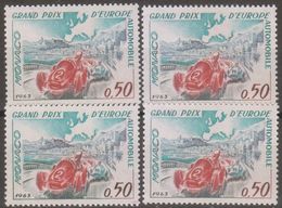 Monaco 1963 UnN°609 4v MNH/** - Neufs