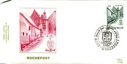 14184063 Be 19841006 Rochefort; Abbaye ND St-Remy; Fdc Cob2148 - 1981-1990