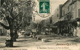 Sarrians * La Place Des Platanes * Café Brasserie - Sarrians