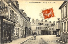CRIQUETOT L' ESNEVAL (76) - La Grande Rue - Coll. A. Burette, Ed. E. Mellet, Harfleur - Criquetot L'Esneval