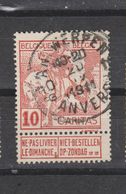 COB 87 Oblitération Centrale ANTWERPEN - ANVERS 10G - 1910-1911 Caritas