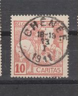 COB 87 Sans Bandelette Oblitération Centrale CHENEE - 1910-1911 Caritas