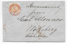 AUTRICHE - 1865 - SUPERBE LETTRE RECOMMANDEE De WIEN => WOLFSBERG - Covers & Documents