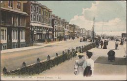 Princes Terrasse, Worthing, Sussex, 1913 - Lévy Postcard LL24 - Worthing