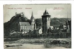 CPA-Carte Postale-Germany-Oberwesel-Ruine Schönburg Und Liefrauenkirche-1907 -VM17887 - Oberwesel