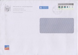 Liechtenstein Postmark - Envelope Philatelie Liechtenschtein - Mi 1732 - Crystallography - Máquinas Franqueo (EMA)