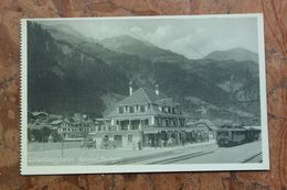 LOTSCHBERGBAHN (BERNE) - BAHNHOF FRUTIGEN - Frutigen