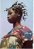 CPM GABON DIVERS - Jeune Fille Aux Bigoudis - 1962 - Gabon