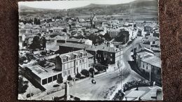 CPSM VIC LE COMTE 63 PUY DE DOME LE QUARTIER DES DAMES  EN AVION AU DESSUS DE LAPIE 19 1964 - Vic Le Comte