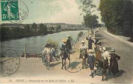 VICHY - Promenade Surles Bords De L'Allier - LL 55 ( ânes) - Vichy