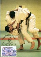 15184013 BE 19840303 Wavre; JO Los Angeles, Judo, Van De Walle; Cm Cob2119 - 1981-1990