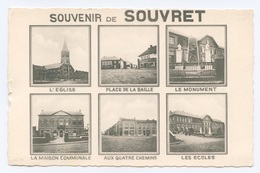 SOUVENIR DE SOUVRET   VOIR SCAN - Courcelles