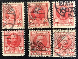 Danmark - Denmark - Denemarken - D2/3 - (°)used - 1907 - Koning Frederik VIII - Collections