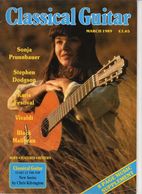 Revue De Guitare - Classical Guitar - N° 7 - 1989 - Sonja Prunnbauer - Entretenimiento