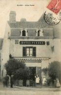 Elven * 1907 * Devanture Hôtel PLEDEL * Cie Du Chemin De Fer * Commerce - Elven