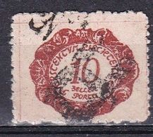 Liechtenstein, 1920 - 10h Rose Red- Nr.J2 Usato° - Fiscale Zegels
