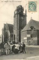 Baud * 1908 * Place Et Calvaire * Tour * Coiffe Coiffes - Baud