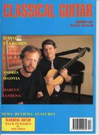 Revue De Guitare - Classical Guitar - N° 4 - 1991 - David Starobin - Entertainment