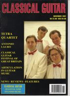 Revue De Guitare - Classical Guitar - N° 3 - 1991 - Tetra Quartet - Unterhaltung