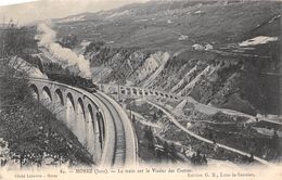 Morez         39       Le Train Sur Le Viaduc Des Crottes      ( Voir Scan) - Morez