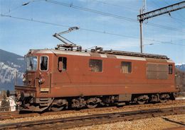 Spiez Re 4/4 193 B.L.S. - BLS - Ligne De Chemin De Fer Train - Spiez