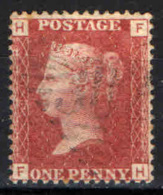 GRAN BRETAGNA - ONE PENNY - NUMERO DI LASTRA 97 - Used Stamps