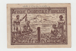 French West Africa 1 Franc 1944 VF P 34 - Andere - Afrika