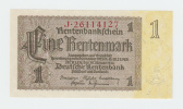 Germany 1 Rentenmark 1937 UNC NEUF P 173b  173 B - Altri & Non Classificati