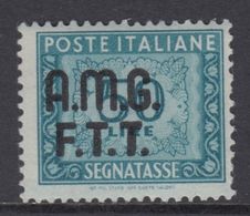 Trieste Zona A - AMG-FTT - Segnatasse N.15 - Varietà Stampa Spostata Troppo A Sinistra  - Gomma Integra - MNH** - Strafport