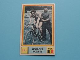 GEORGES RONSSE België ( Sprint 71 >  Nr. 211 ) - Figurine PANINI Modena ( 2 Scans ) ! - Cyclisme