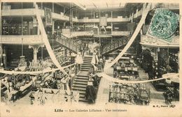 Lille * 1907 * Les Galeries Lilloises * Vue Intérieure * Magasin - Lille
