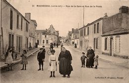 Machecoul * Rue De La Gare Et Rue De La Poste - Machecoul