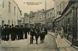 Machecoul * Rue St Honoré * épargne De L'ouest * Commerce Louis GAUTIER * Magasins - Machecoul