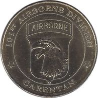 2014 MDP133 - SAINT-CÔME-DU-MONT - Carentan 1 (Airborne Division) / MONNAIE DE PARIS - 2014