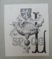 Vignette Héraldique XXème - PAYS BAS - GAND - Insigne Du Congrès Archéologique De 1907 - Exlibris