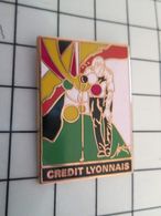 115d Pin's Pins / Rare Et De Belle Qualité !!! SPORTS / PETANQUE CREDIT LYONNAIS Grand Pin's Par DECAT - Pétanque