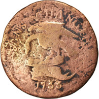 Monnaie, Isle Of Man, Penny, 1733, Pobjoy Mint, B+, Bronze, KM:5a - Île De  Man