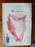 Dessin Publicitaire   Pour  Michelin (Le Théâtre Illustré Du Pneu)   ON PURGE BÉBÉ - Autres & Non Classés