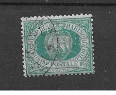 1894 USED San Marino Mi 26 - Oblitérés