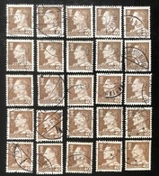 Danmark - Denmark - Denemarken - D2/6 - (°)used - 1961 - Koning Frederik IX (40) - Collections