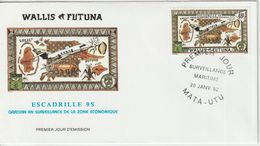 Wallis Et Futuna FDC 1992 Aviation 424 - FDC