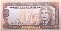 Turkménistan - 10 Manat - 1993 - PICK 3 - NEUF - Turkménistan