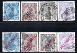 N° 154,5,9,60,8,9,73,4 - 1910 - Usati