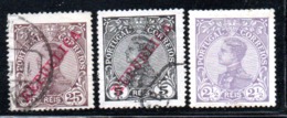 N° 154,9,73 - 1910 - Used Stamps